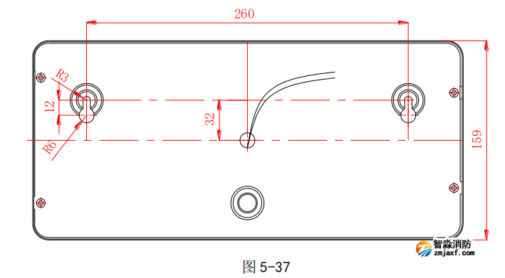 海灣GST-LD-8335H手動自動狀態指示燈安裝圖 海灣GST-LD-8335H手動自動狀態指示燈安裝圖